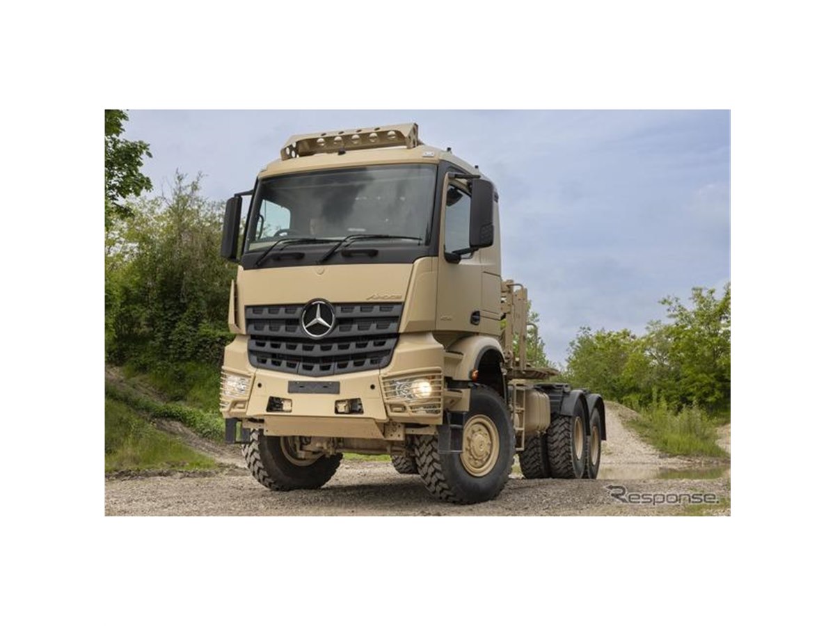 【ち22】メルセデス　ホワイト　ベンツ　トレーラー ち22】メルデス ホワイト ベンツ トレーラー 1/50 メルセデス