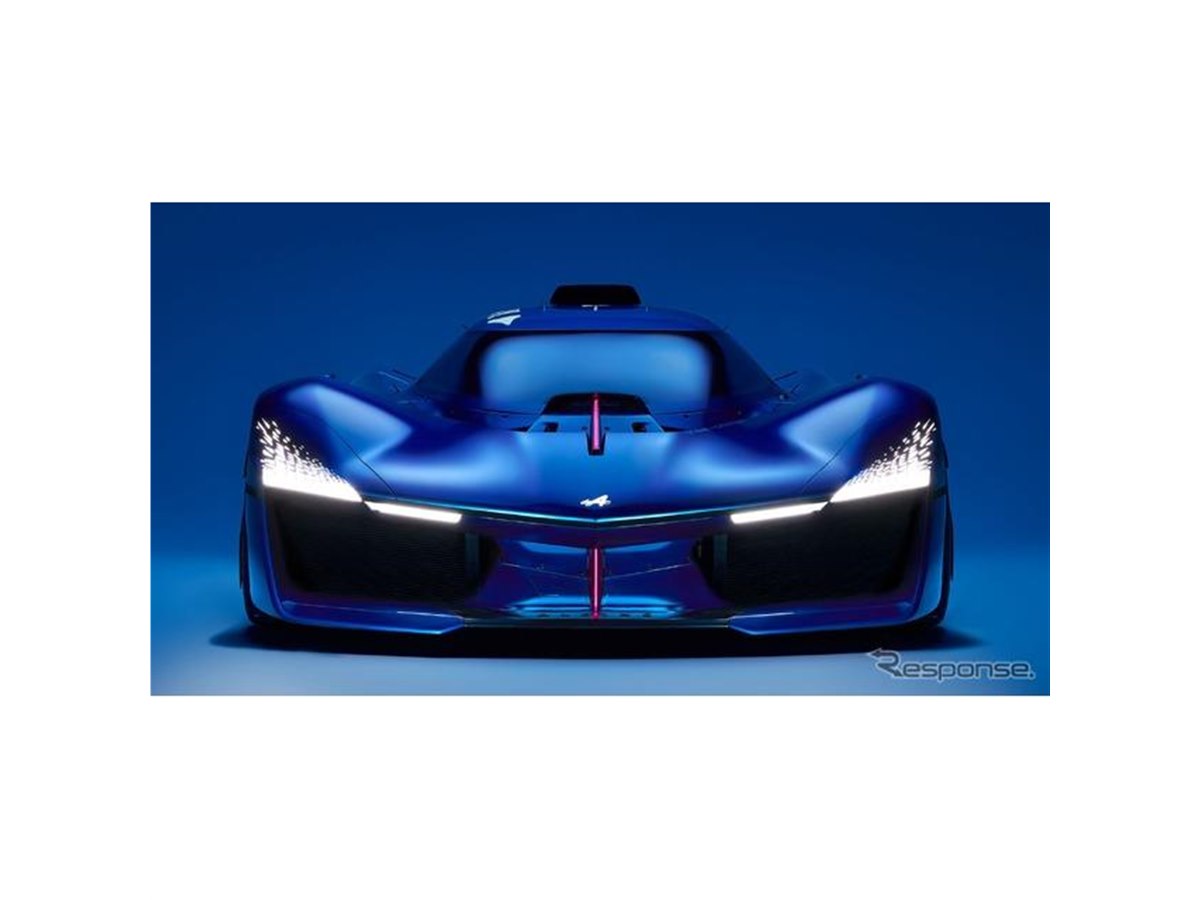 アルピーヌ、水素エンジン搭載の次世代スポーツカー提案…グッドウッド