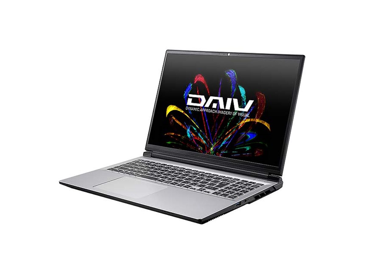 DAIV シルバー ノートPC 本体 DAIV Z6-I7G60SR-A（NVIDIA Studio 認定PC）│パソコン(PC)通販の