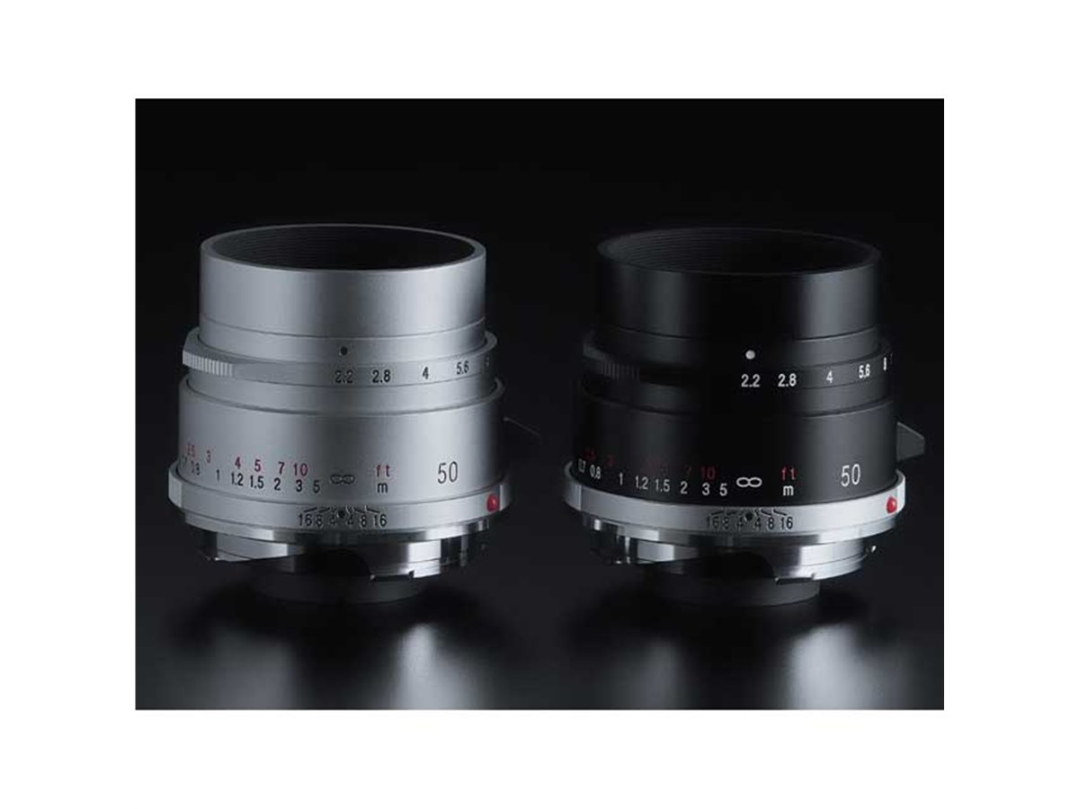 コシナ、全長30mmの標準レンズ「COLOR-SKOPAR 50mm F2.2 VM」を本日7月