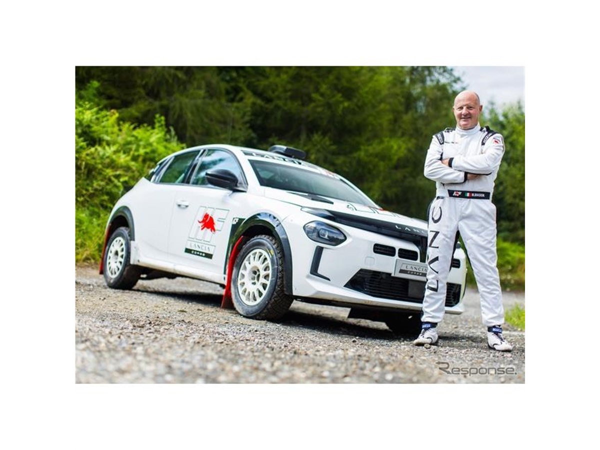 新型『イプシロン』でWRC王者が爆走、2025年ラリー復帰に意気込む新生