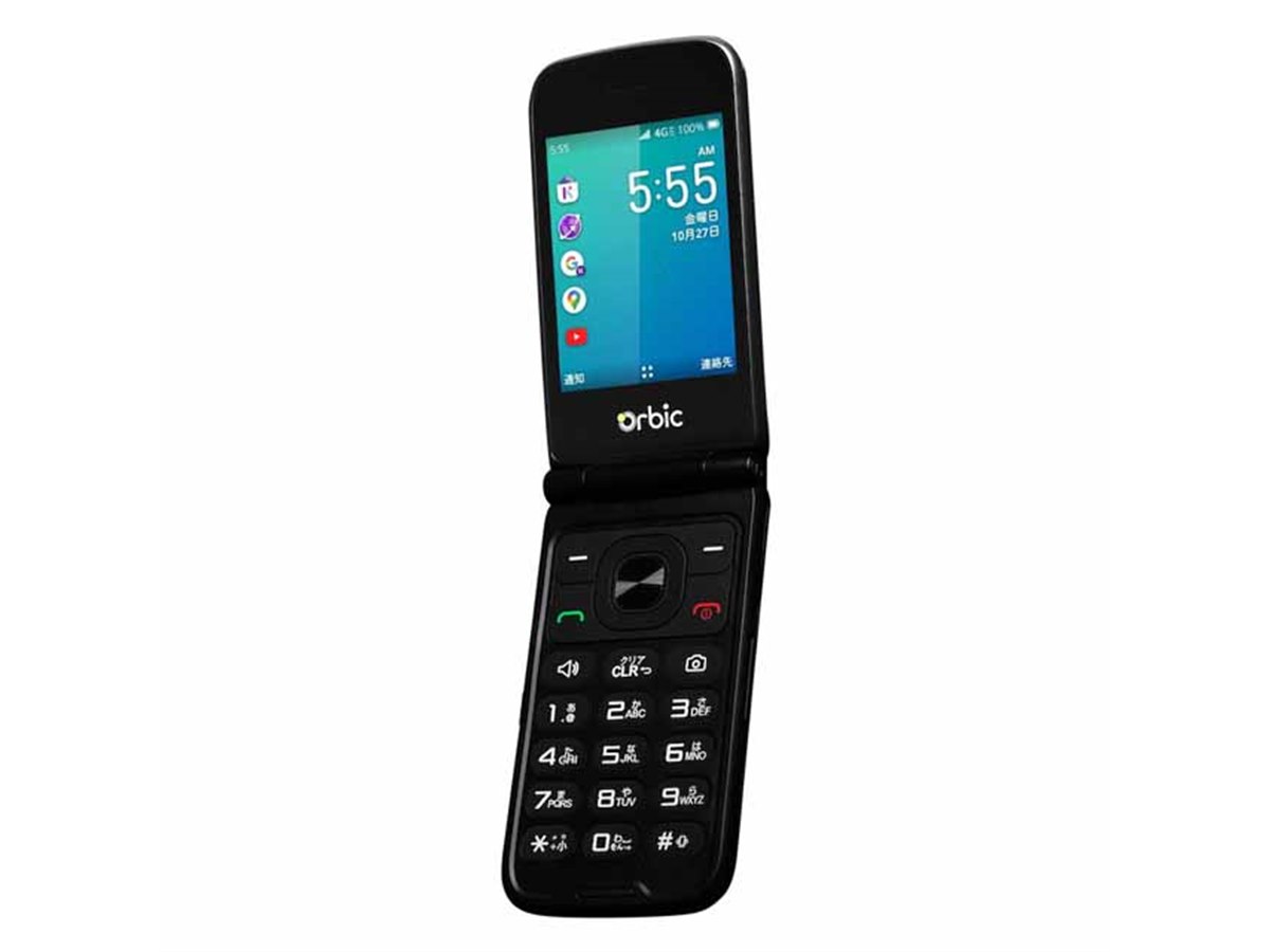 Orbic、4G対応折りたたみモデル「Orbic JOURNEY Pro 4G」を本日7