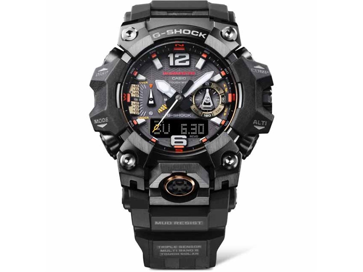 時計 G-SHOCK MASTER OF G カシオ、“エマージェンシーカラー”がテーマの「G-SHOCK MASTER