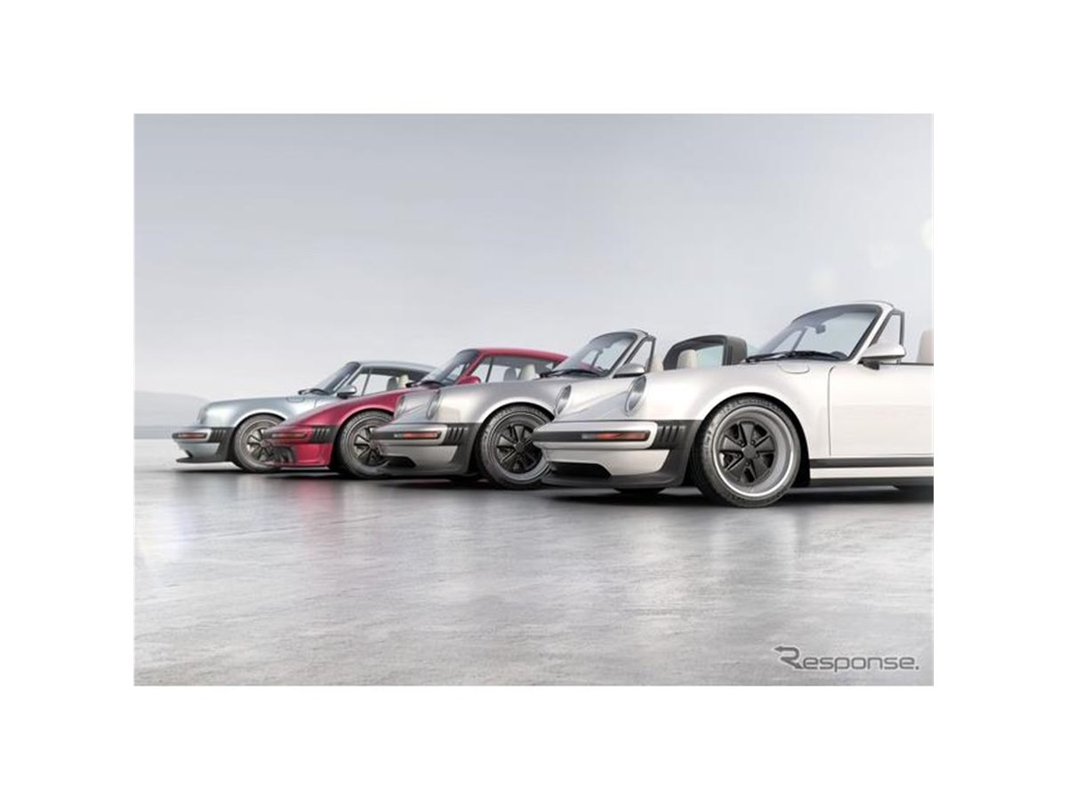 スラントノーズは限定25台、米シンガーが「964ターボ」のレストア
