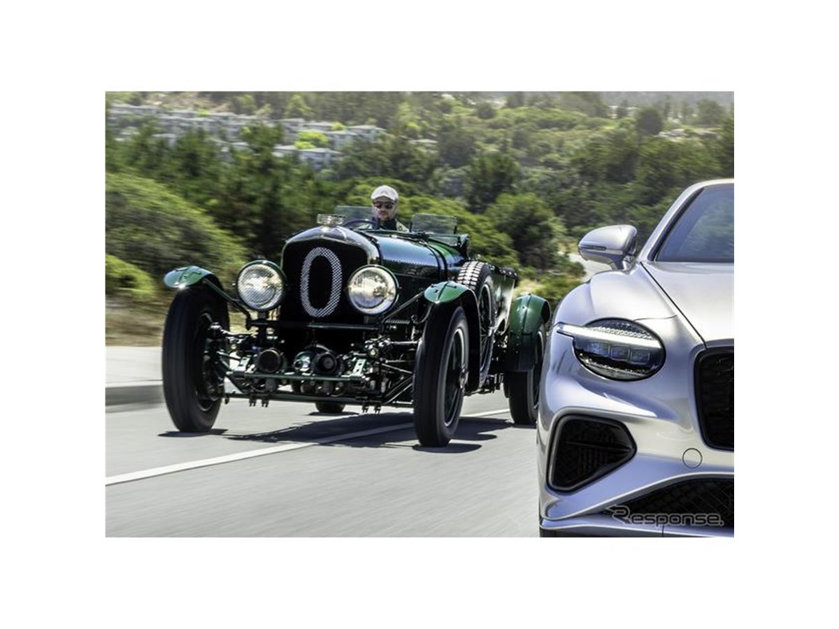 100年前のベントレーの名車『スピードシックス』を当時の図面から復刻