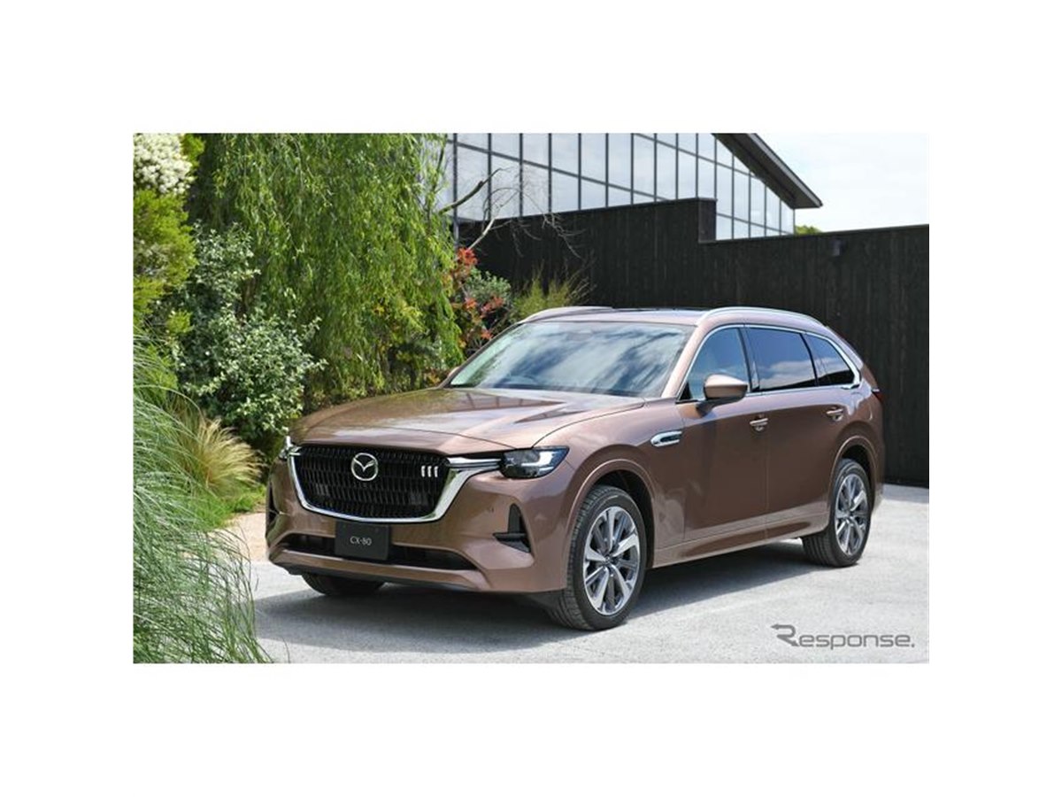 マツダ CX-80】CX-60にはない“色”と全く同じ“内装”、「出し惜しみ