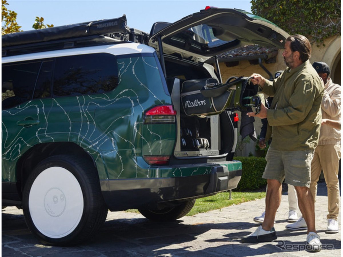 究極のゴルフ好き」に向けたレクサス!? 3列目もとっぱらった特別な