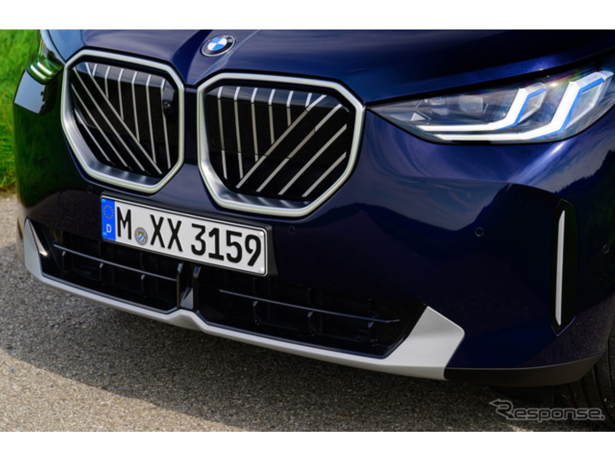 BMW『X3』新型、「20 xDrive」の新写真を公開 新デザイン＆大型グリル 