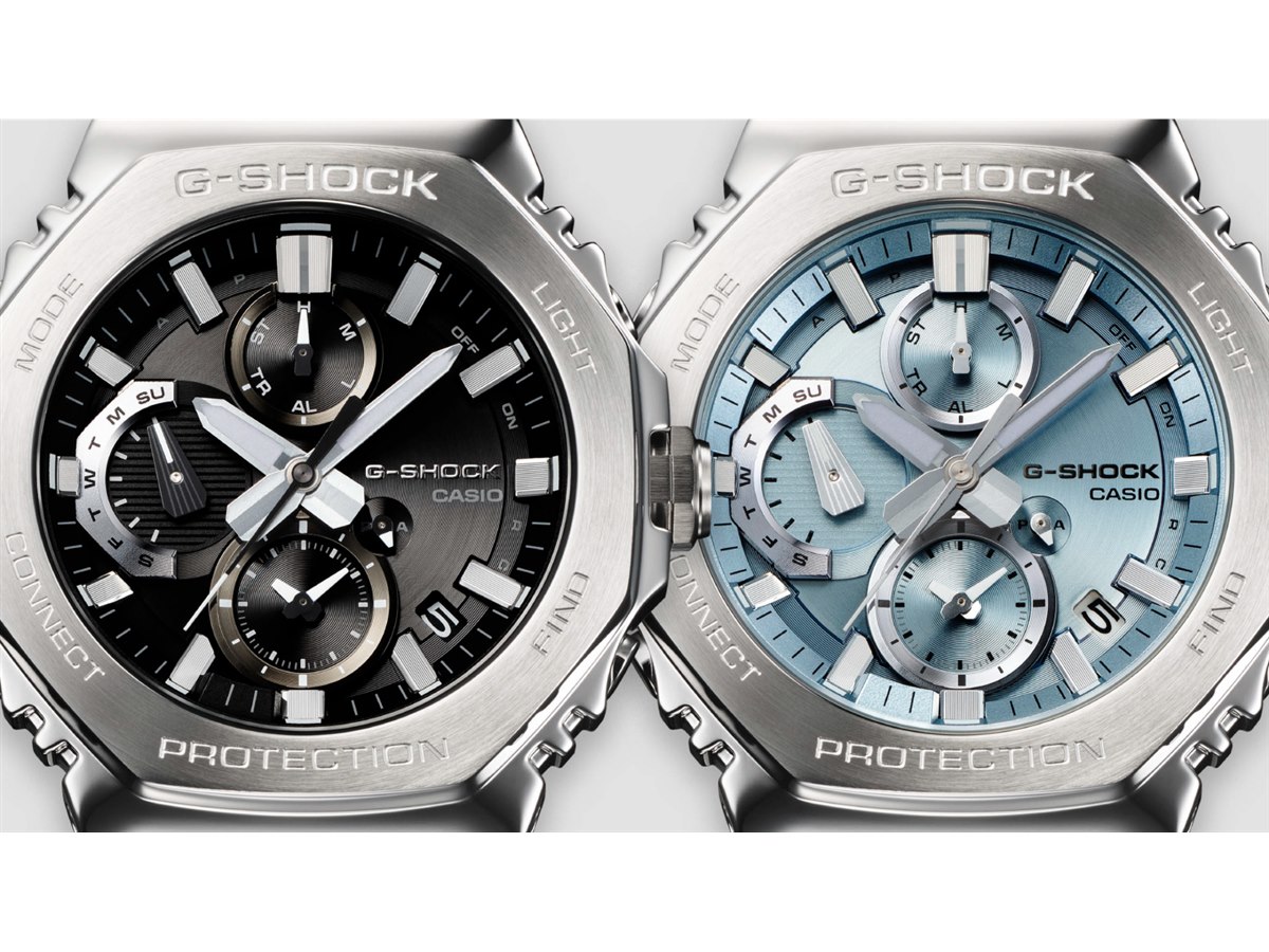 クロノグラフを採用した八角形ベゼルのアナログ“G-SHOCK” | CASIO