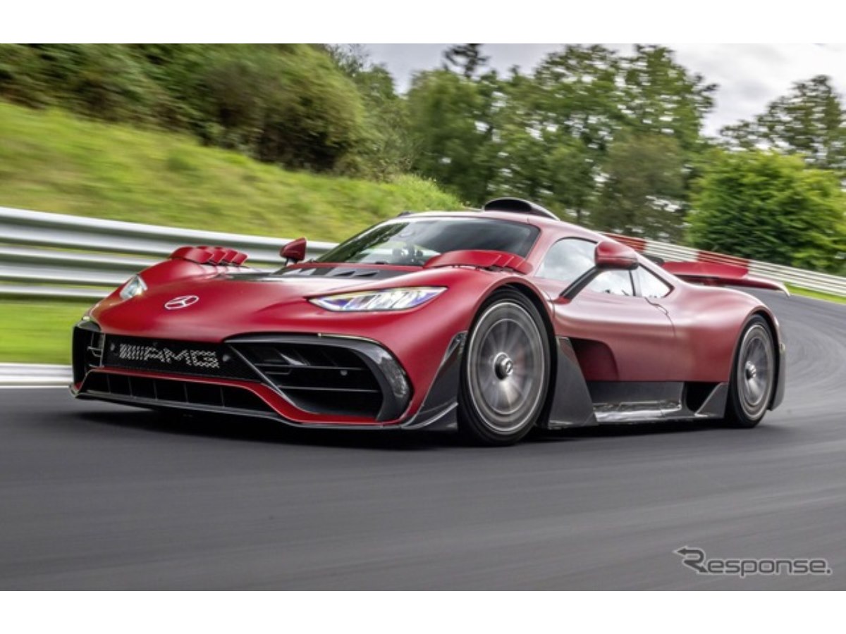 6分30秒切り」ニュル市販車最速記録、メルセデスAMG『ONE』が更新