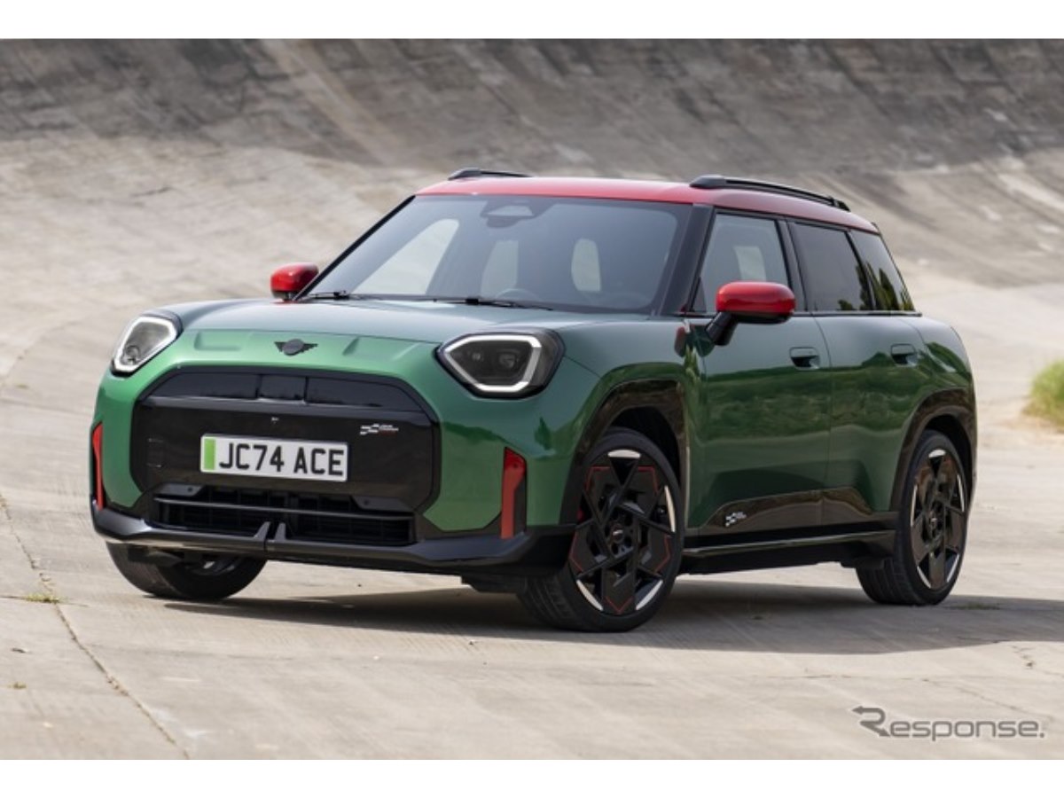 ゴーカートモード」でブースト可能！ MINIの電動SUV『エースマンJCW