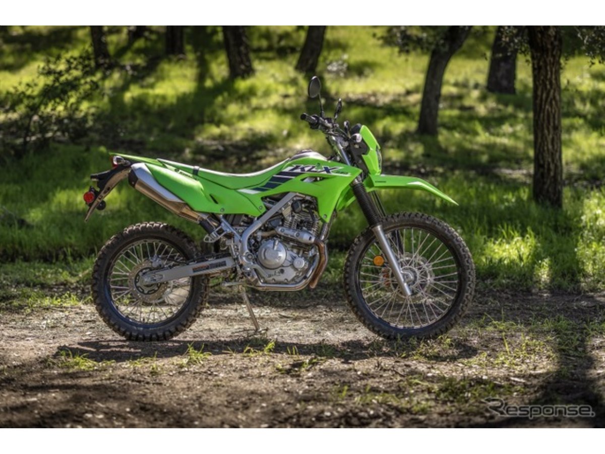 走行性能と快適性がよりアップ！ カワサキ、新型デュアルパーパス