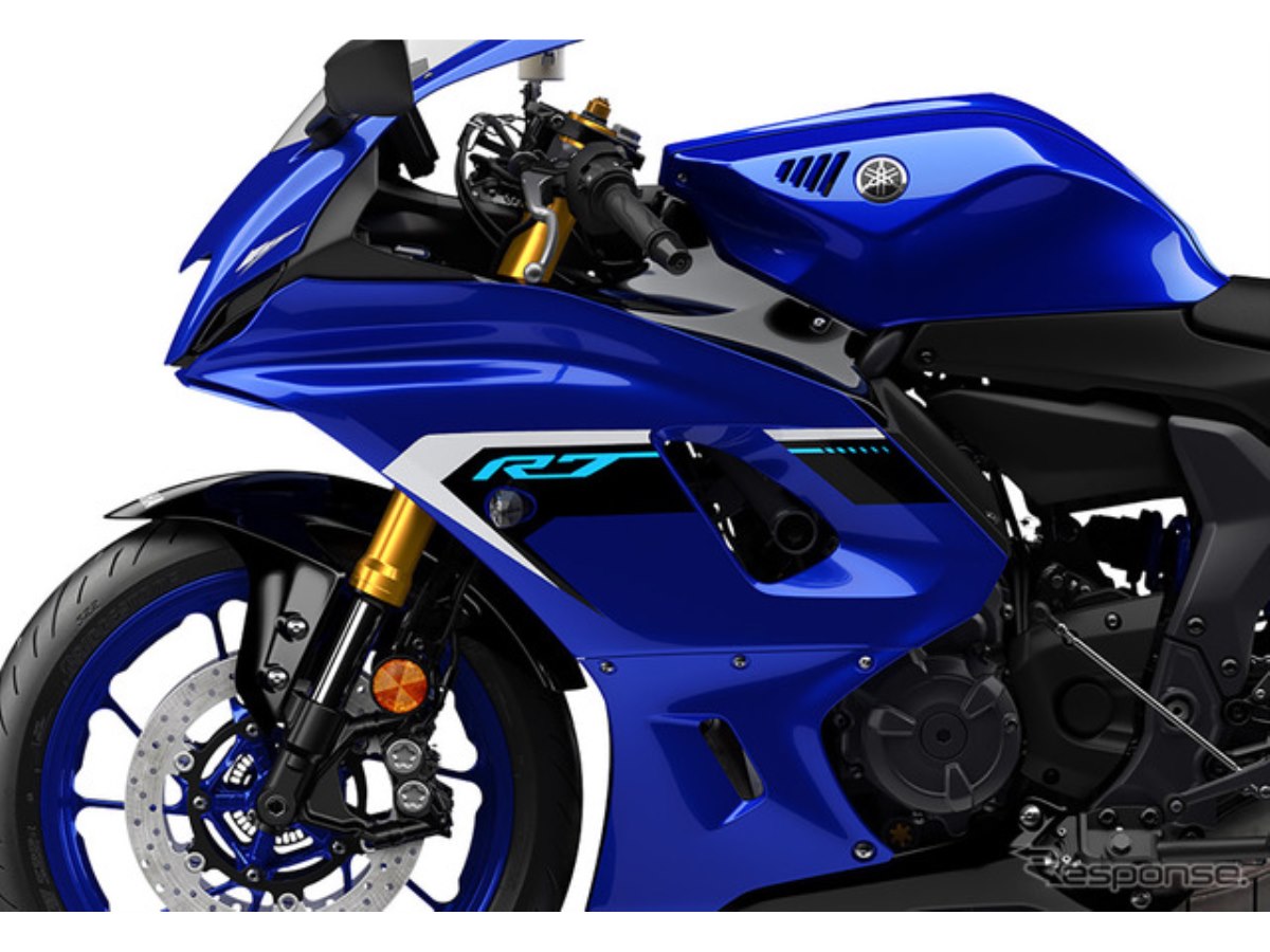 扱い切れる”スーパースポーツ、ヤマハ『YZF-R7』が2025年モデル