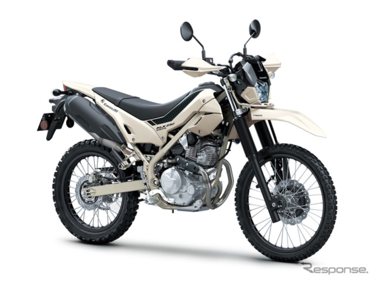 機能美あふれるアウトドアスタイル、カワサキ『KLX230 SHERPA