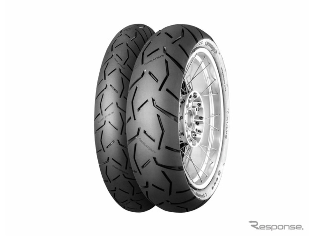 コンチネンタルの新型タイヤは1.5km走れば適温に、アドベンチャー用