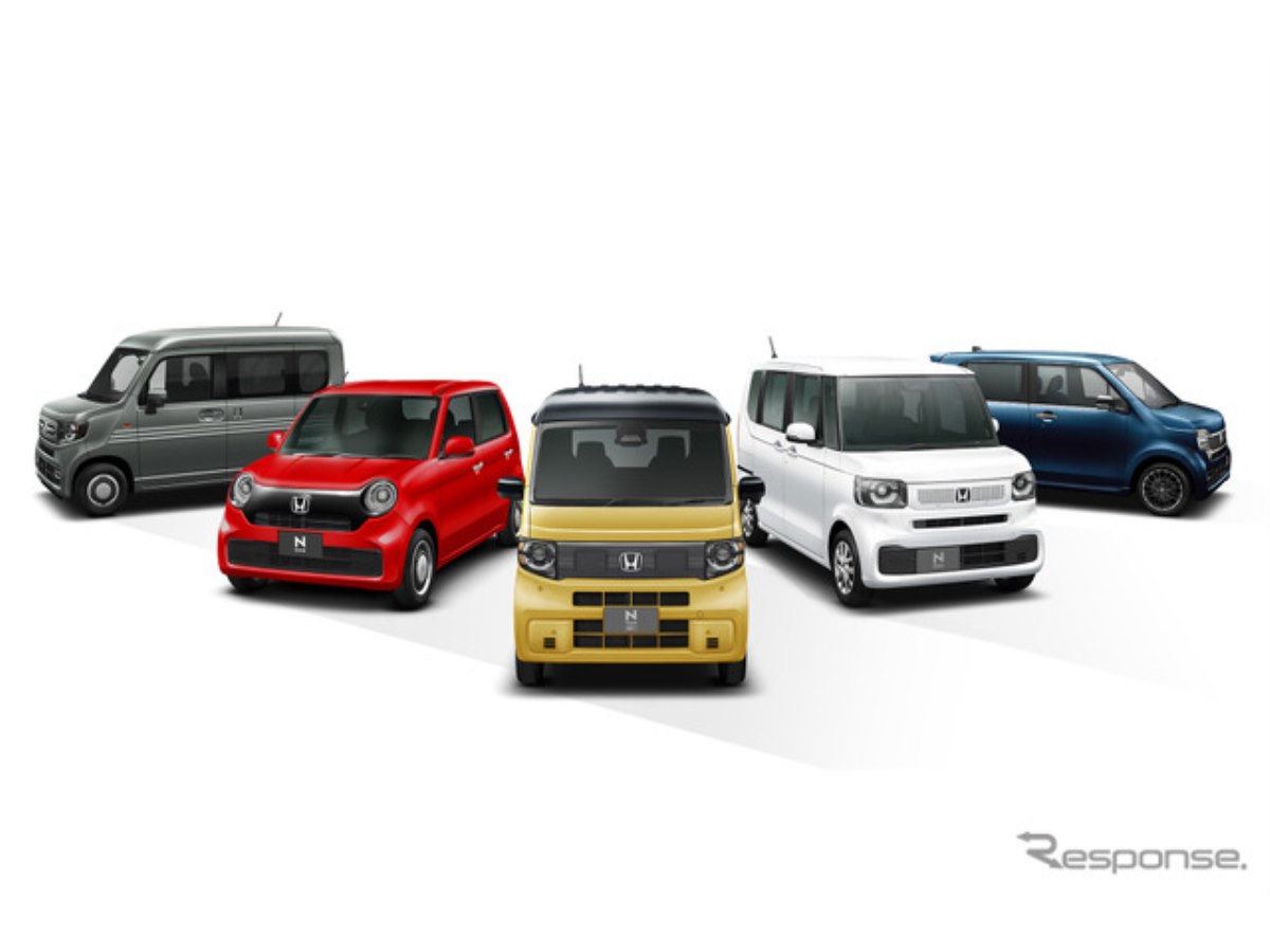 ホンダの軽自動車「Nシリーズ」、累計販売400万台…初代『N-BOX』から13