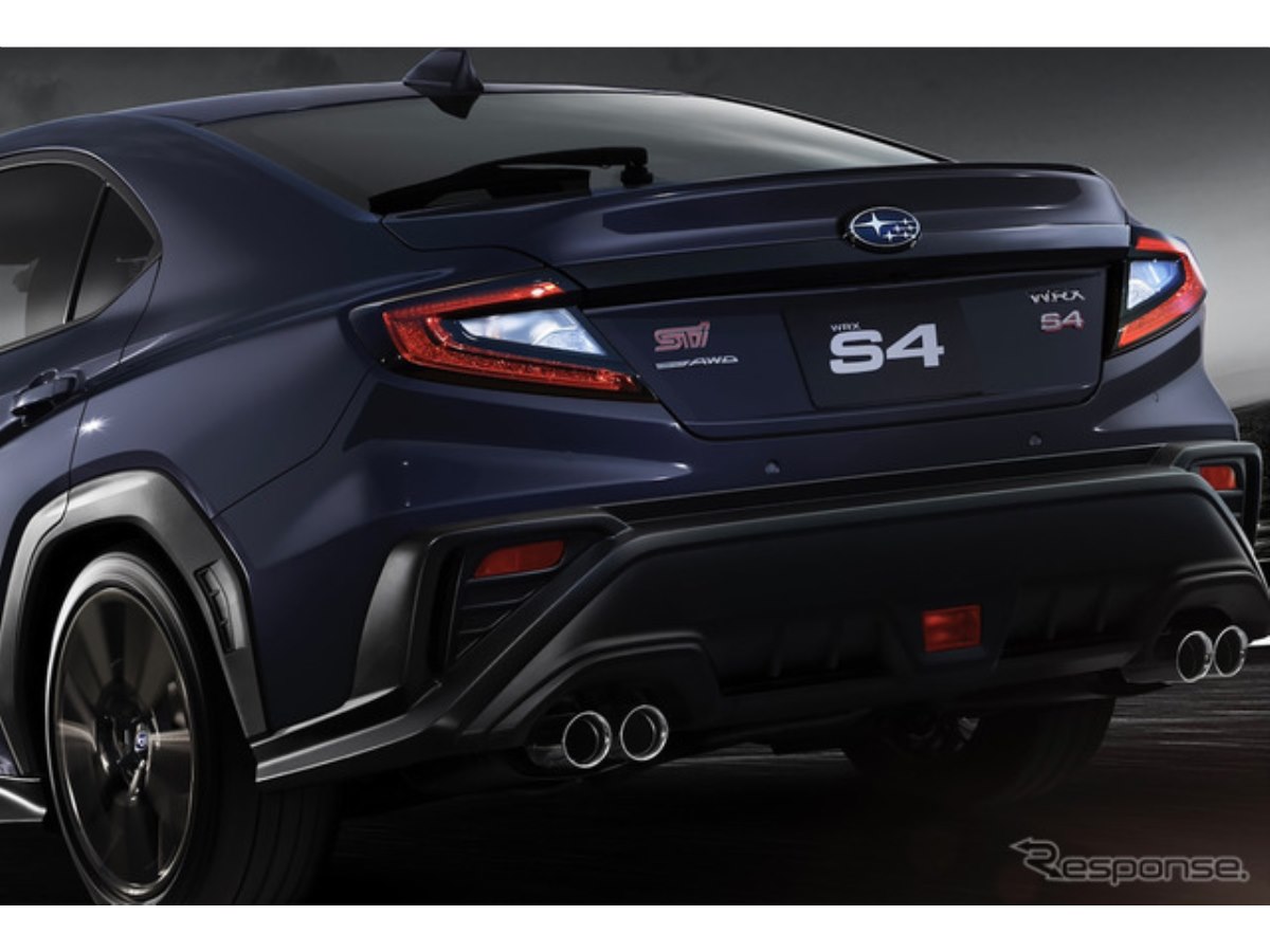 一段と格好良くなった」スバル『WRX S4』の新カラー＆装備にSNSで反響