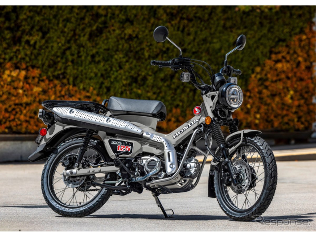ホンダ『CT125ハンターカブ』、北米仕様は日本仕様と何が違う？ 2025年