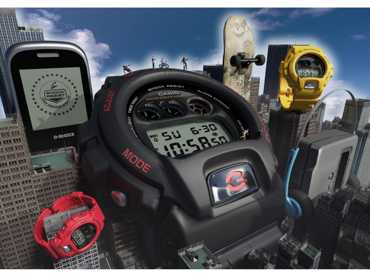 カシオ「G-SHOCK」、“90年代の懐かしさを感じるカラー”を再現した「DW