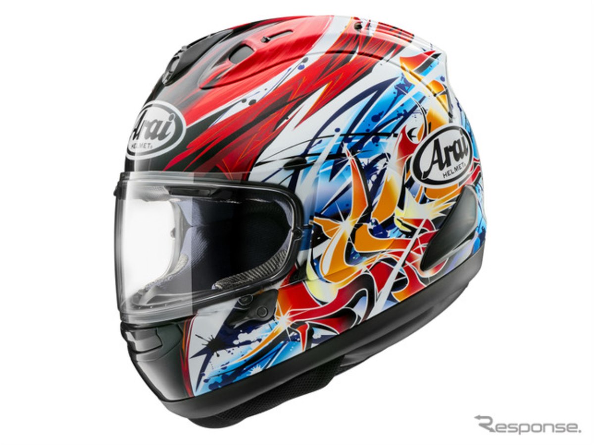 アライヘルメット、世界で活躍する長島哲太選手のスペシャルレプリカ