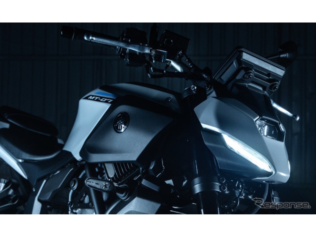 ヤマハ『MT-07』新型が日本発売へ！ 自動変速の「Y-AMT」も登場