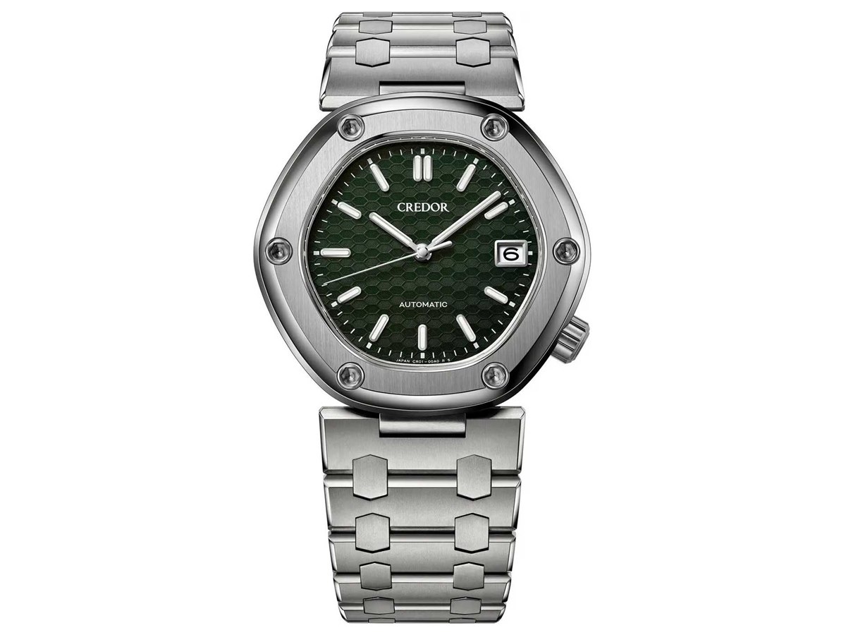 セイコー、ロコモティブを「クレドール」の新たなデザインシリーズ