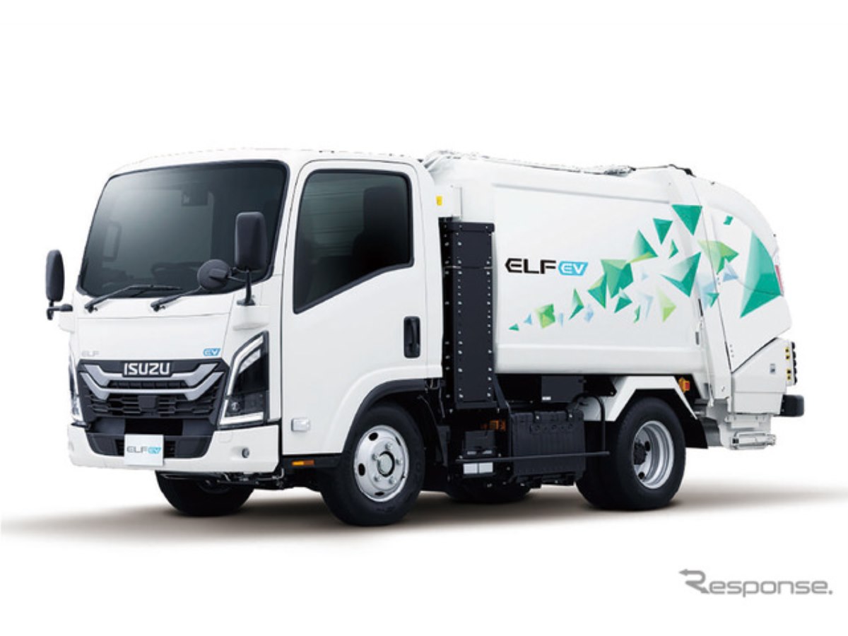 いすゞ『エルフEV』、特装車向けシャシー追加…商用電動トラックの用途