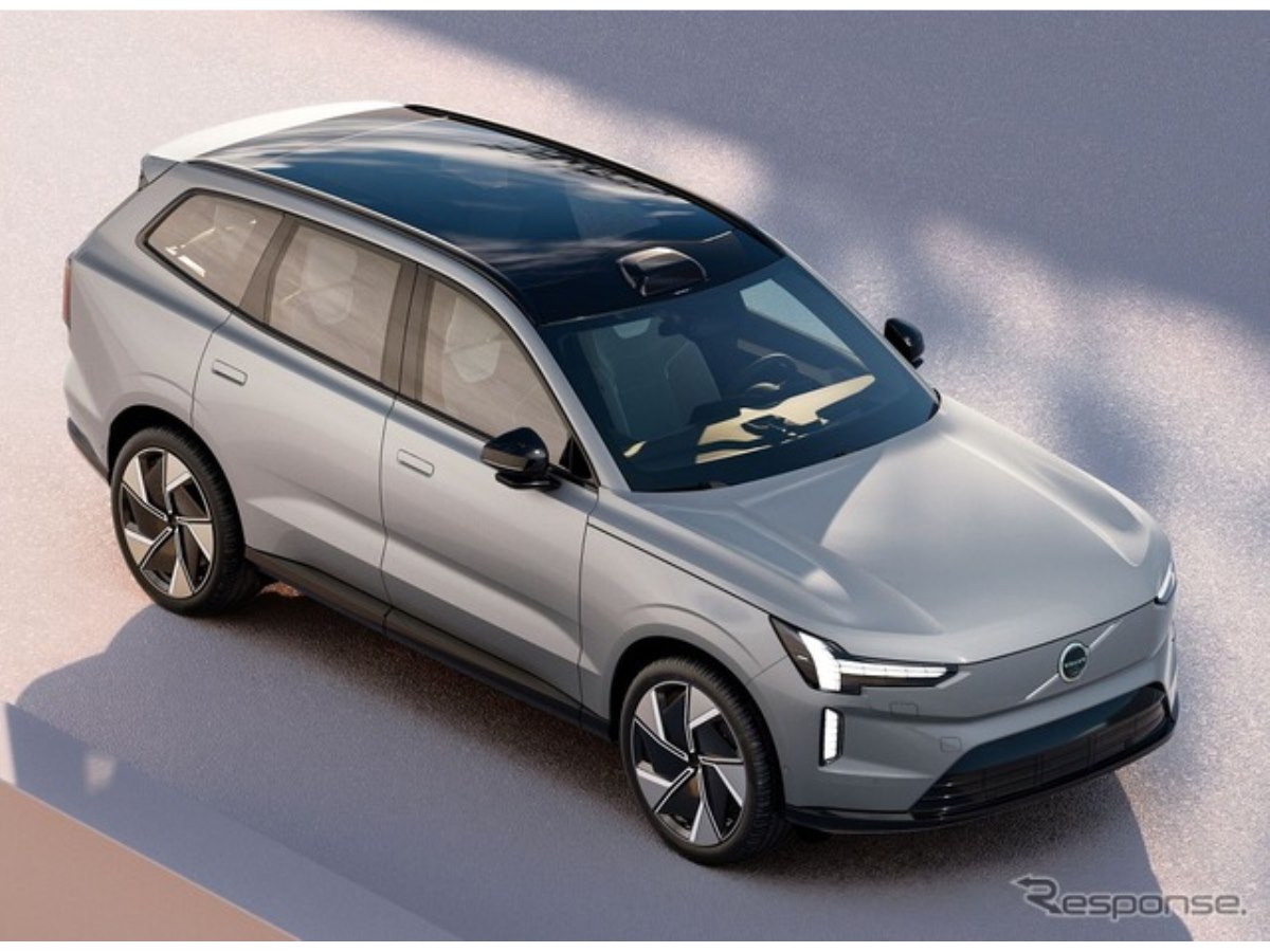 ボルボ『EX90』、NVIDIAの最新チップ搭載でAIコンピューティング性能が