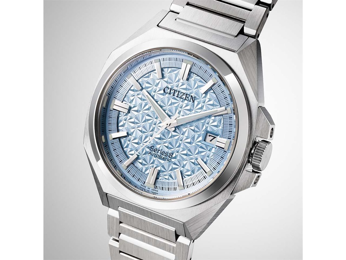 ぺいゆ☆BEAMS × CITIZEN 別注 自動巻腕時計 ブルー文字盤 ぺいゆ様専用☆BEAMS × CITIZEN 別注 自動巻腕時計 ブルー文字盤