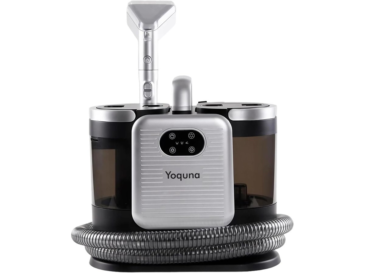 Yoquna、こびりついた汚れや花粉を除去するカーペットクリーナー