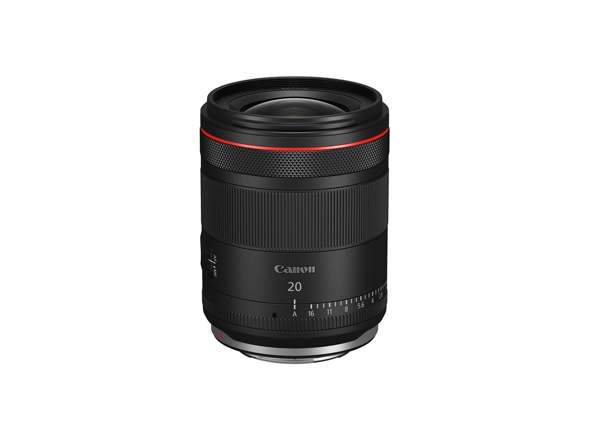 キヤノン、大口径超広角単焦点レンズ「RF20mm F1.4 L VCM」を4月