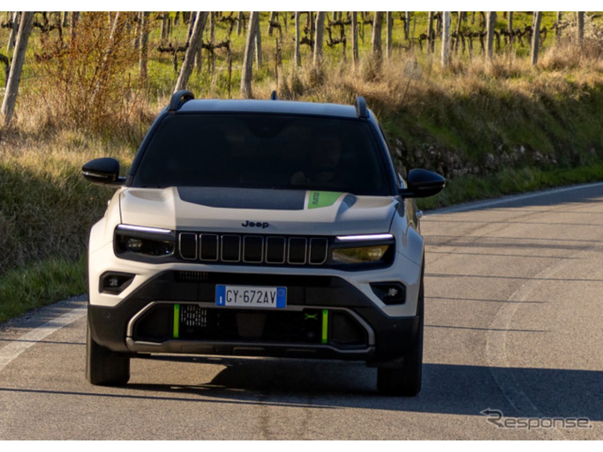 ジープ『アベンジャー』、48Vハイブリッドの「4xe」生産開始