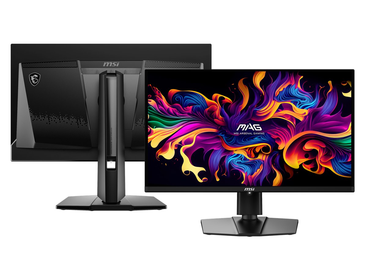 MSI、量子ドットや有機ELを採用した26.5型ゲーミングモニター