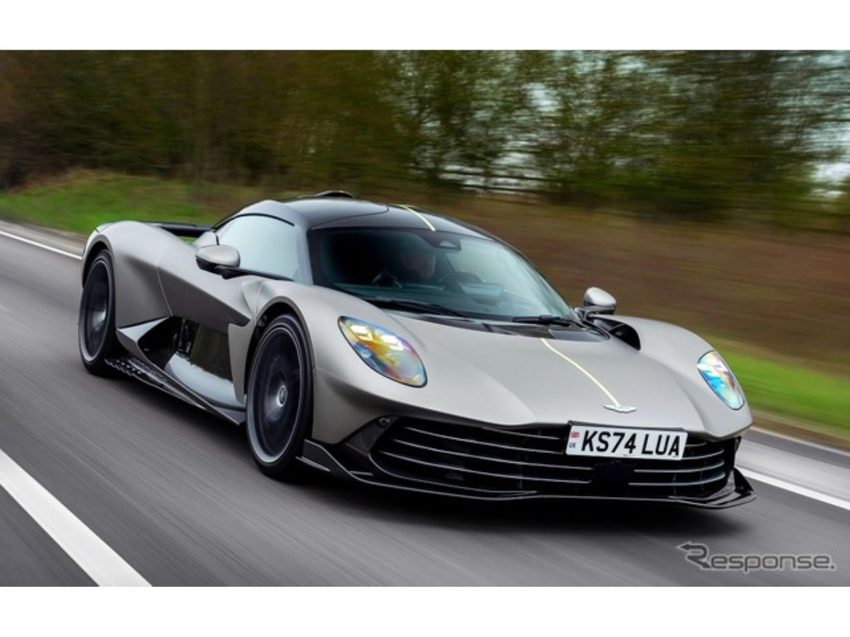 1079馬力の電動スーパーカー誕生へ、アストンマーティン『ヴァルハラ
