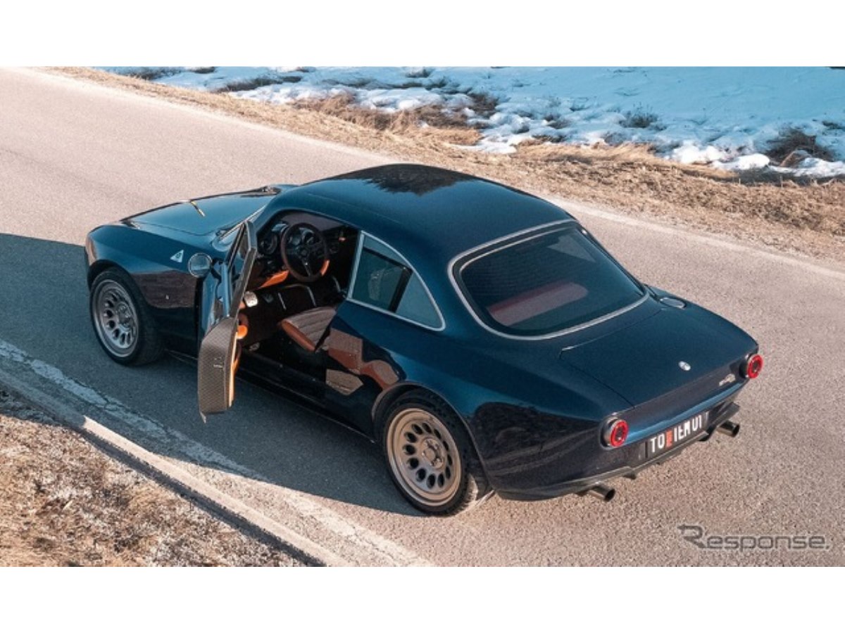 アルファロメオの名車『ジュリアGTA』、レストア車両をベースとした