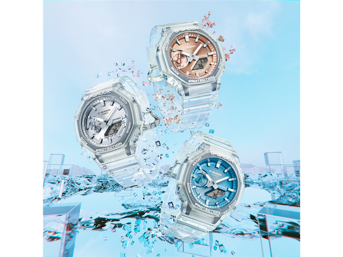 カシオ「G-SHOCK」、定番モデルとサステナビリティに配慮したモデルに