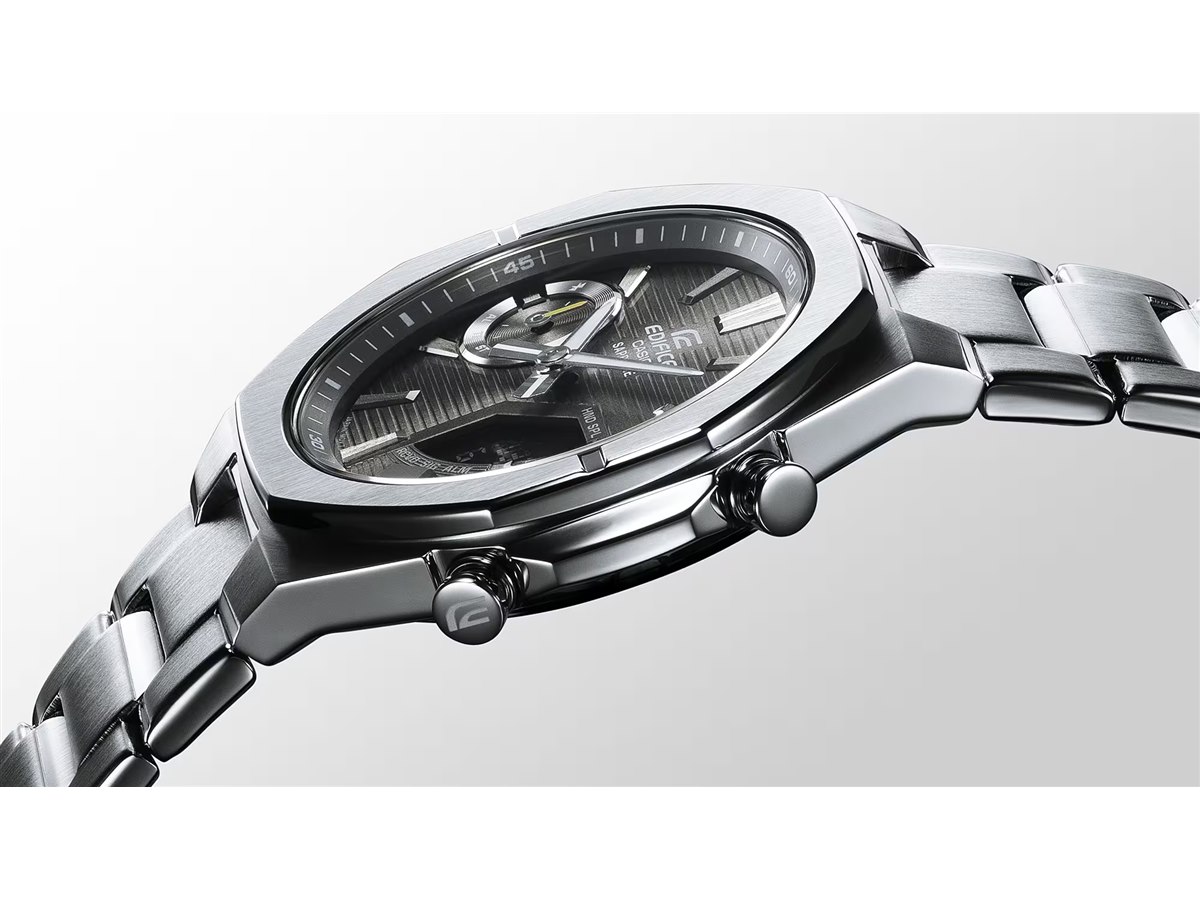 カシオ、Bluetoothを搭載した9.6mmの薄型腕時計「EDIFICE ECB