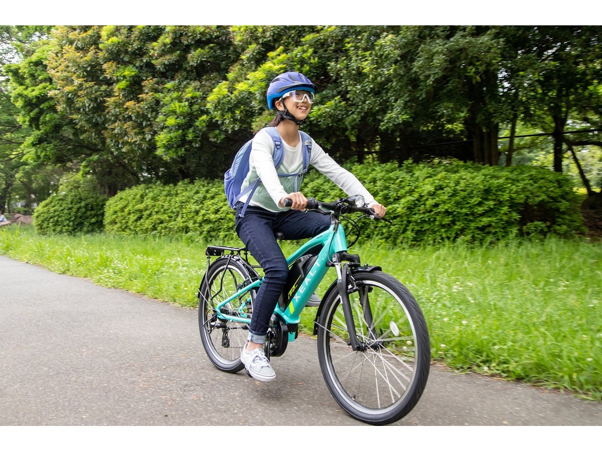 子供乗せる電動自転車 (早い勝ち) 受取日27日9時まで 5,000円キャッシュバックなど、パナソニック「子ども向けeバイク試乗