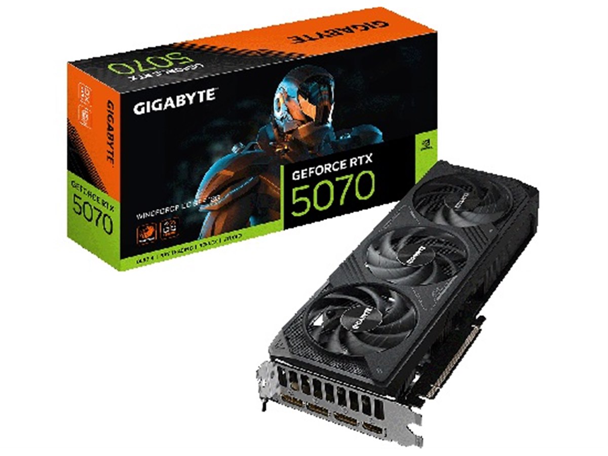 GIGABYTE、「GeForce RTX 5070」搭載のビデオカード「GV-N5070WF3OC
