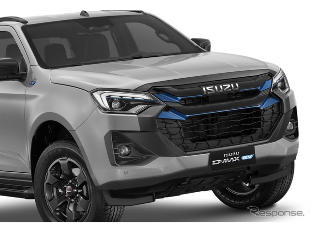 いすゞ、初の電動ピックアップトラック『D-MAX EV』生産開始