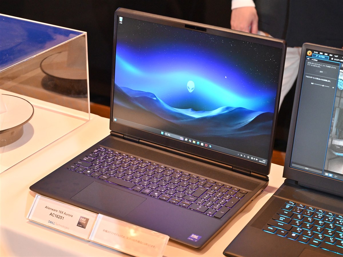 デル、高い冷却性能を発揮する16型ゲーミングPC「Alienware 16X/16