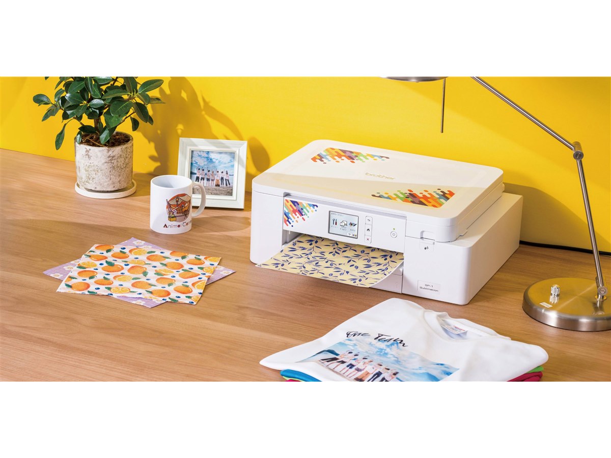 ブラザー、オリジナルアイテムを作れる昇華転写プリンター「SP-1