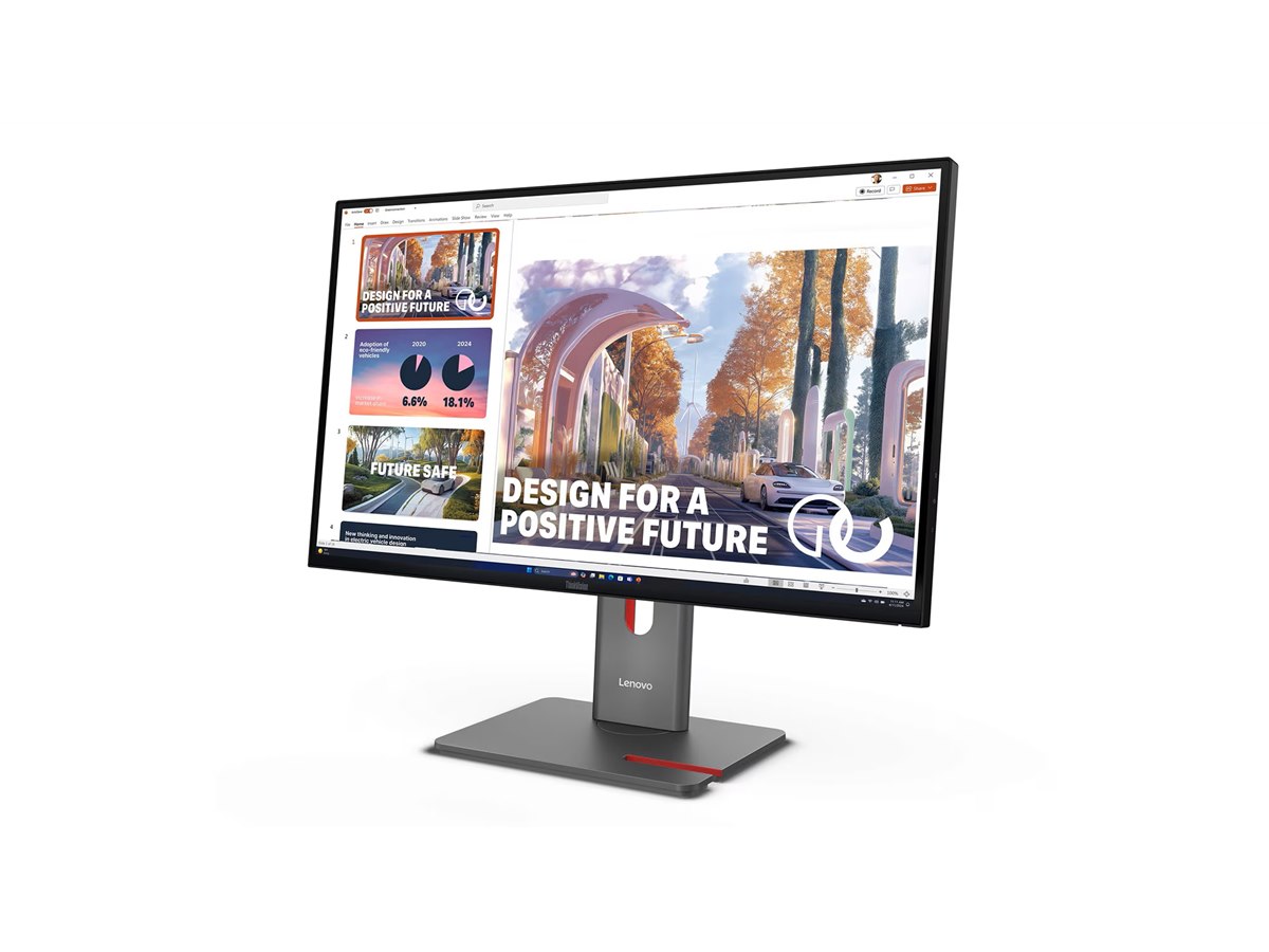 レノボ、2560×1440表示に対応した27型液晶ディスプレイ2モデル