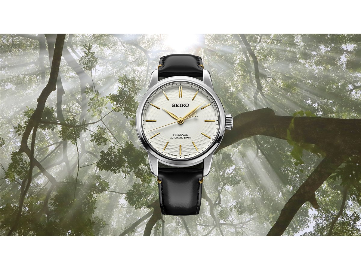 FLUX DS NOVOL 和柄 レアモデル Sサイズ 新品 セイコー、伝統工芸と革新技術が融合した有田焼「無釉」ダイヤル限定