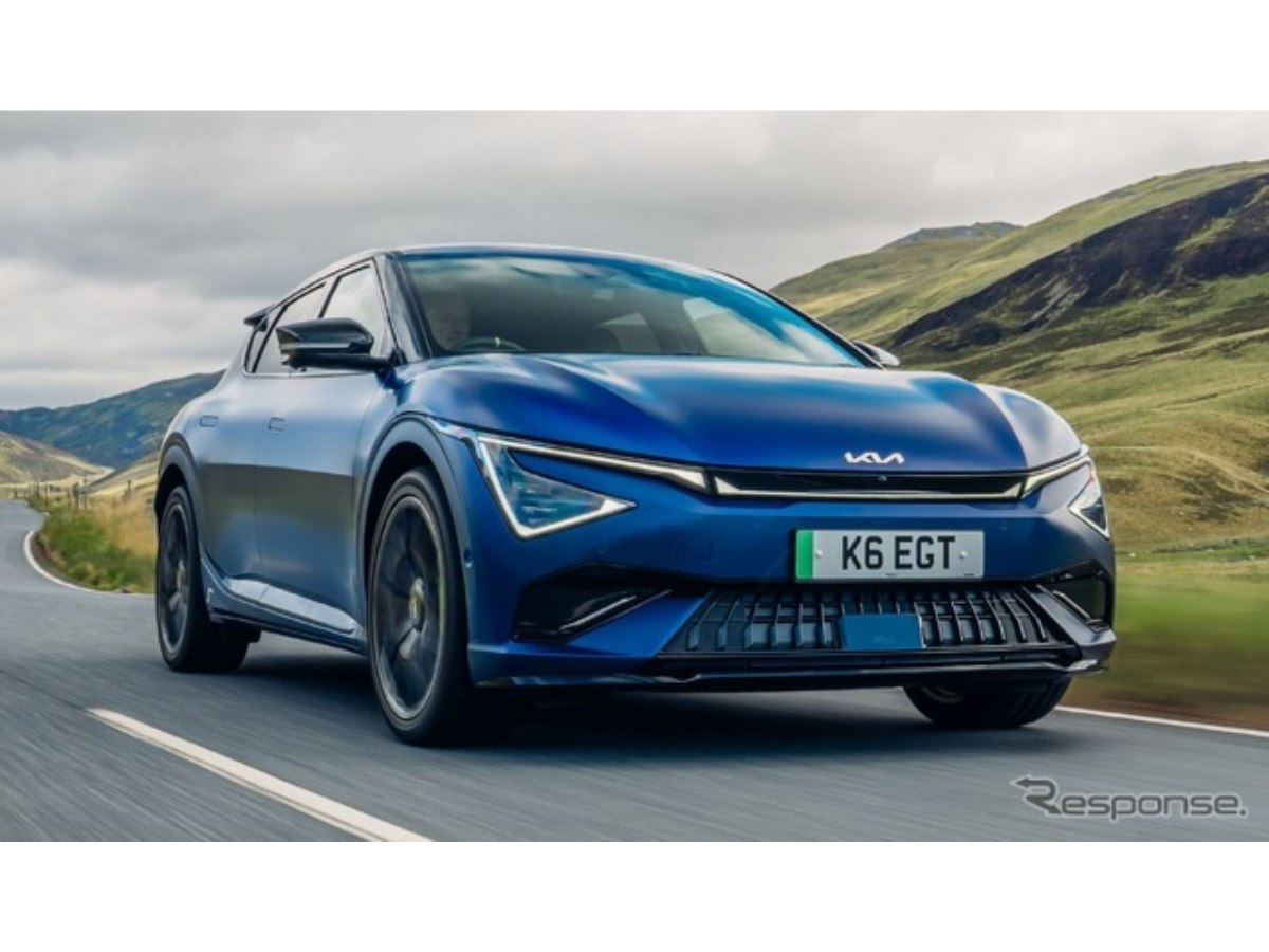キア史上最速『EV6 GT』に改良新型、641馬力で0-100km/h加速3.5秒