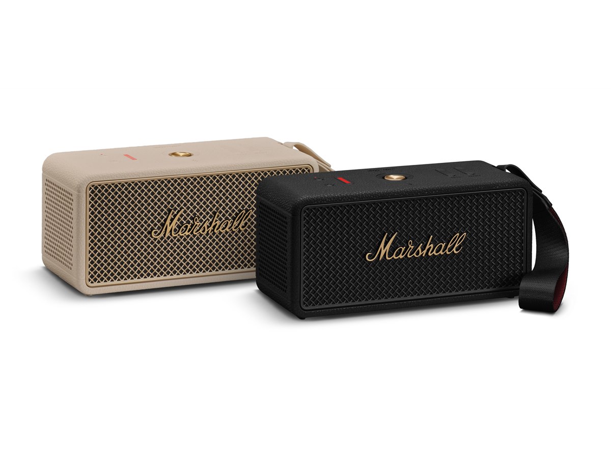 スピーカー・ウーファー Marshall MIDDLETON Marshall、最大30時間駆動に対応したポータブルスピーカー