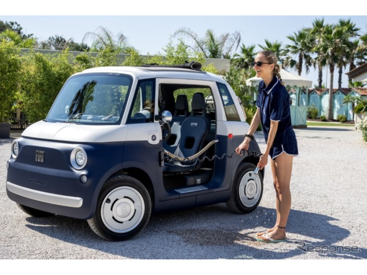 フィアットが水着ブランド「ヴィルブルカン」とコラボ！ 開放感