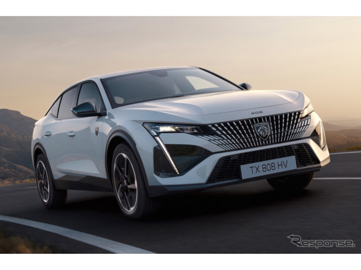 プジョー『408 GTハイブリッド』発売、48V MHEVで燃費を大幅改善