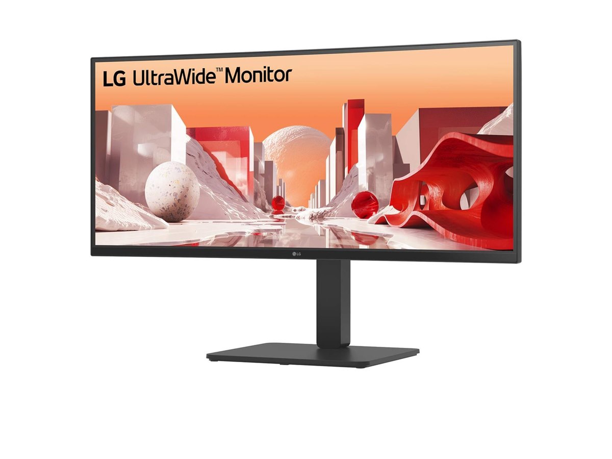 LG UltraWide 曲面ディスプレイ本体 LG、3440×1440表示の34型ウルトラワイド曲面ディスプレイ