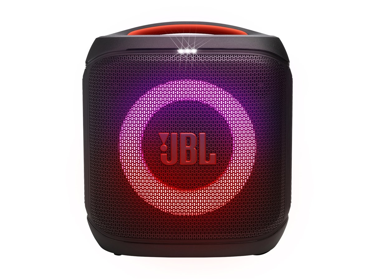 JBL、最大15時間駆動の小型パーティースピーカー「PartyBox